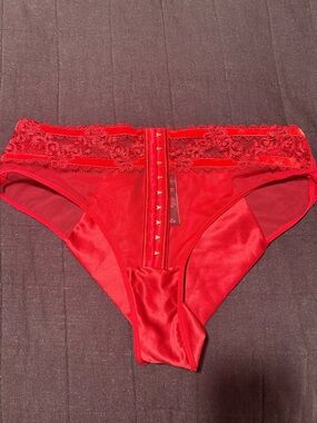 Victoria’s Secret Red Lace Cheeky Panty